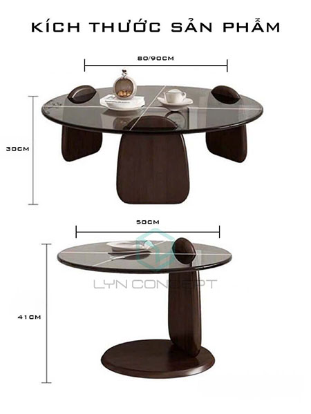 Bàn Trà Nhập Khẩu Cao Cấp - BTNK05