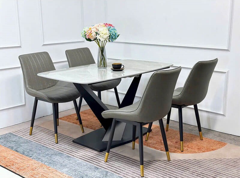 Bộ Bàn Ăn 4 Ghế LOFT - BBA4XD.01