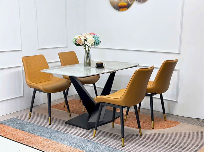 Bộ Bàn Ăn 4 Ghế LOFT - BBA4XD.01