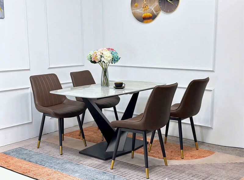 Bộ Bàn Ăn 4 Ghế LOFT - BBA4XD.01