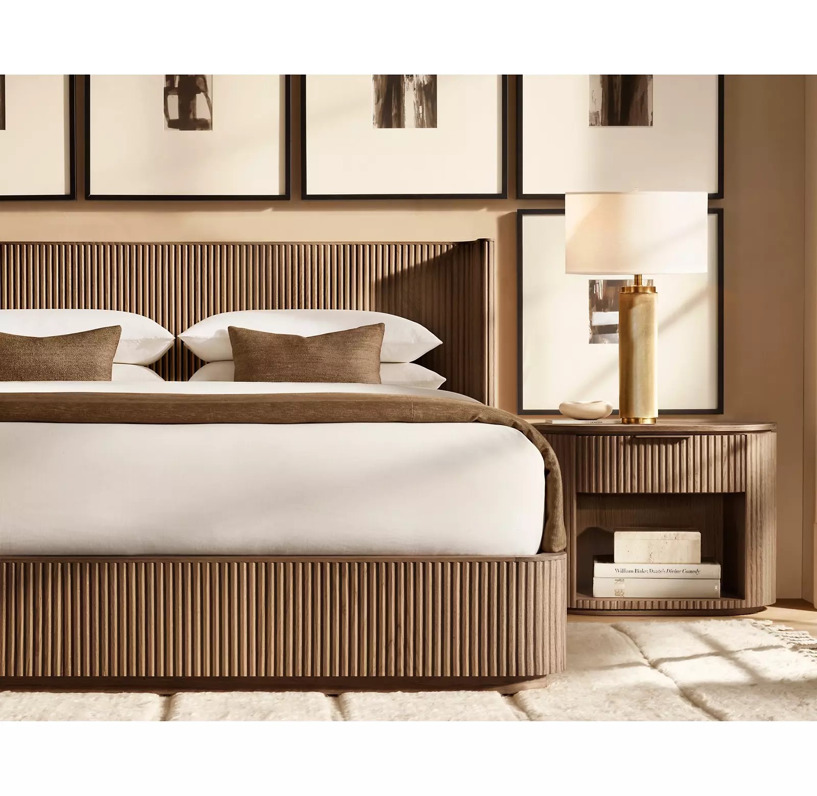 Tủ Đầu Giường Gỗ Tần Bì Có 1 Hộc Kéo - TĐGGTN01