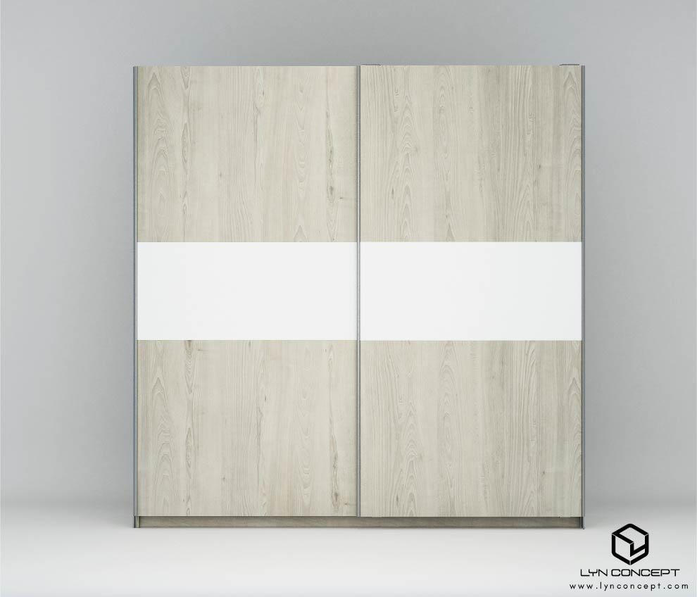 Tủ Quần Áo 2 Cánh Lùa Hiện Đại, Đơn Giản - Giá Gốc Tại Xưởng