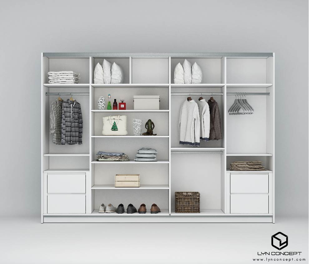 Tủ Quần Áo 3 Cánh Lùa Hiện Đại, Đơn Giản - Giá Gốc Tại Xưởng