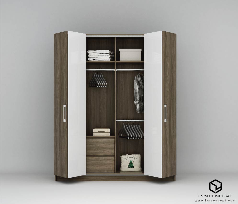 Tủ Quần Áo Cánh Wingline - Giá Gốc Tại Xưởng
