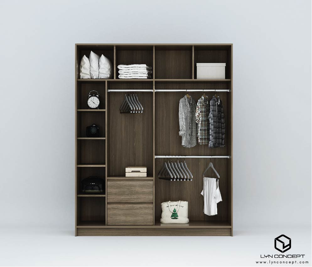 Tủ Quần Áo Cánh Wingline - Giá Gốc Tại Xưởng