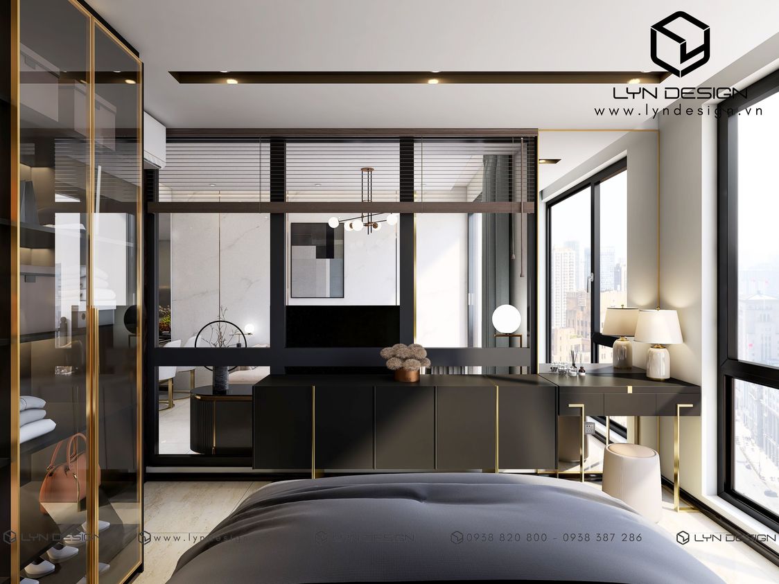 Thiết Kế Nội Thất Căn Hộ Phong Cách Modern Luxury