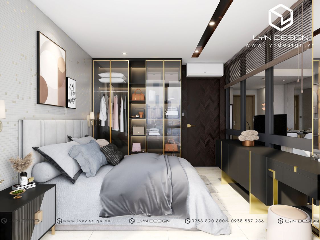 Thiết Kế Nội Thất Căn Hộ Phong Cách Modern Luxury