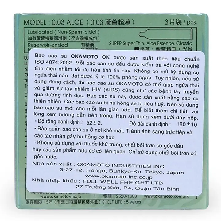 Đặc điểm của BCS 003 Aloe