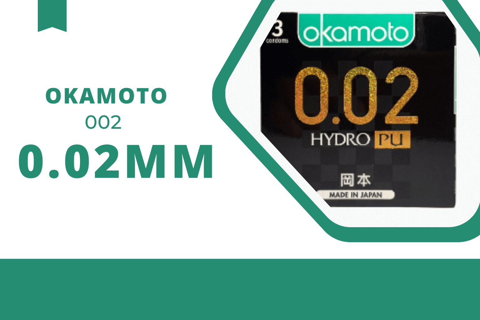 Bao cao su Okamoto 002 siêu mỏng