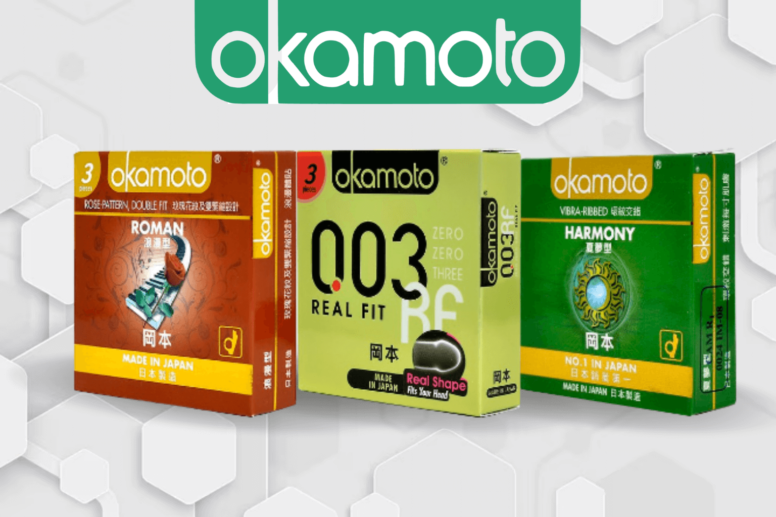 Okamoto có đa dạng mẫu mã và nhiều ưu điểm