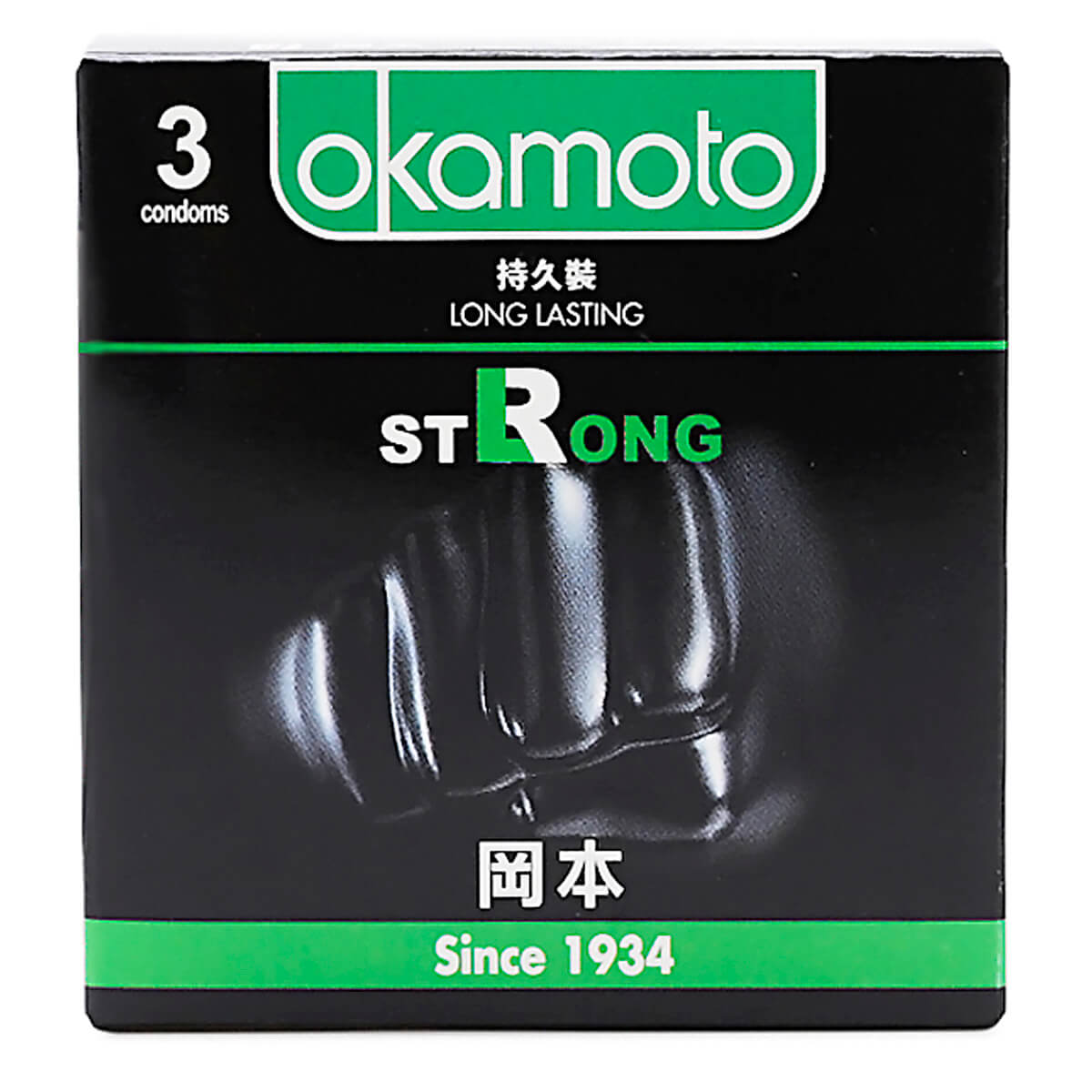 Bao cao su Okamoto Strong hộp 3 cái