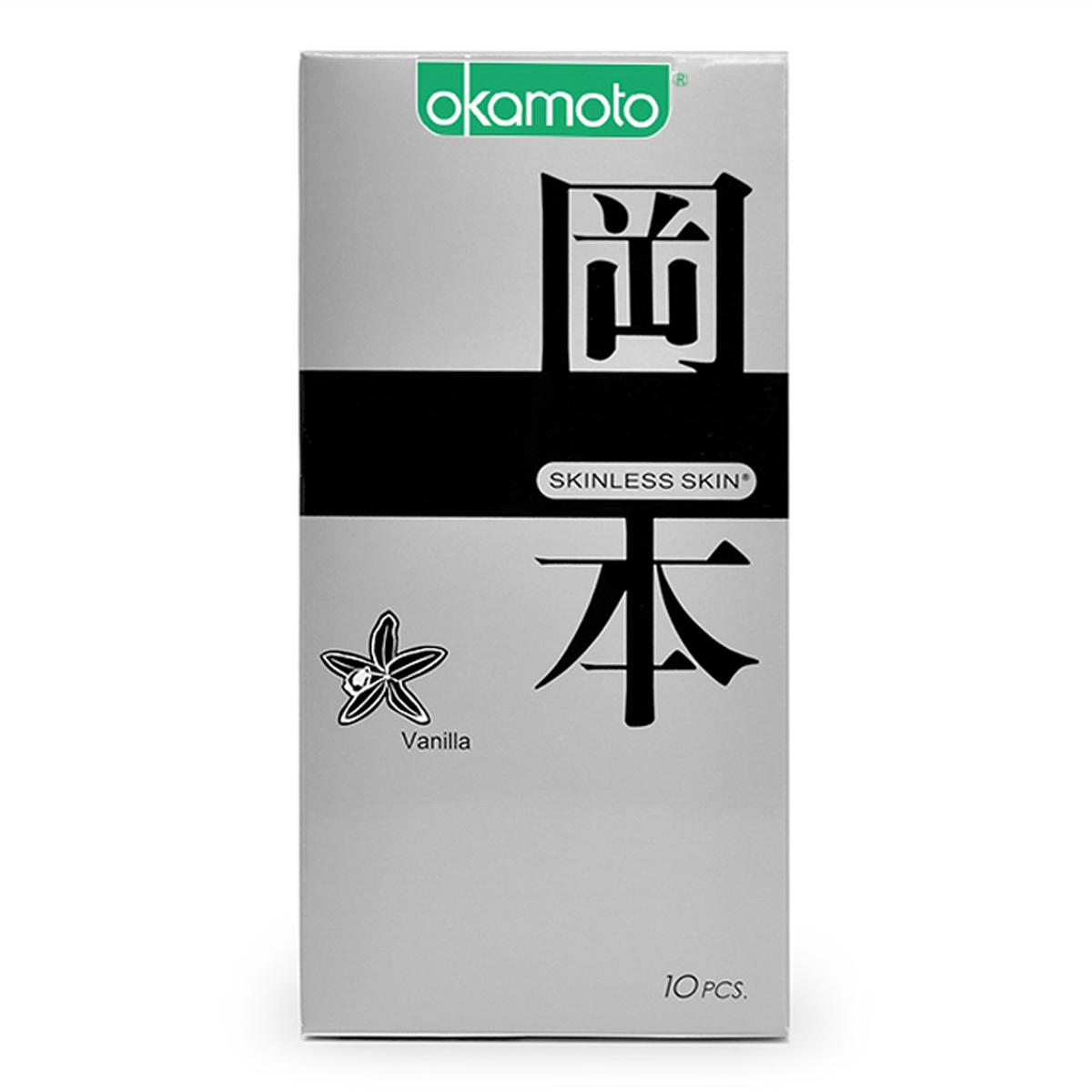 Bao Cao su Okamoto Skinless Skin Vanilla Hộp 10 Cái