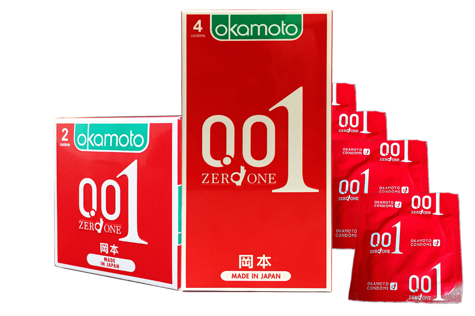 Bao cao su không latex Okamoto Zero One 0.01 siêu mỏng