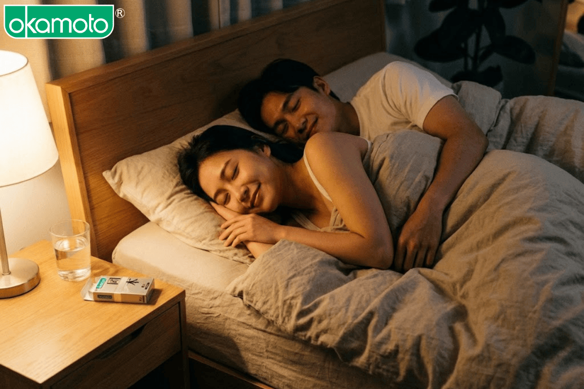 Bao cao su giúp giảm lo lắng sau khi quan hệ