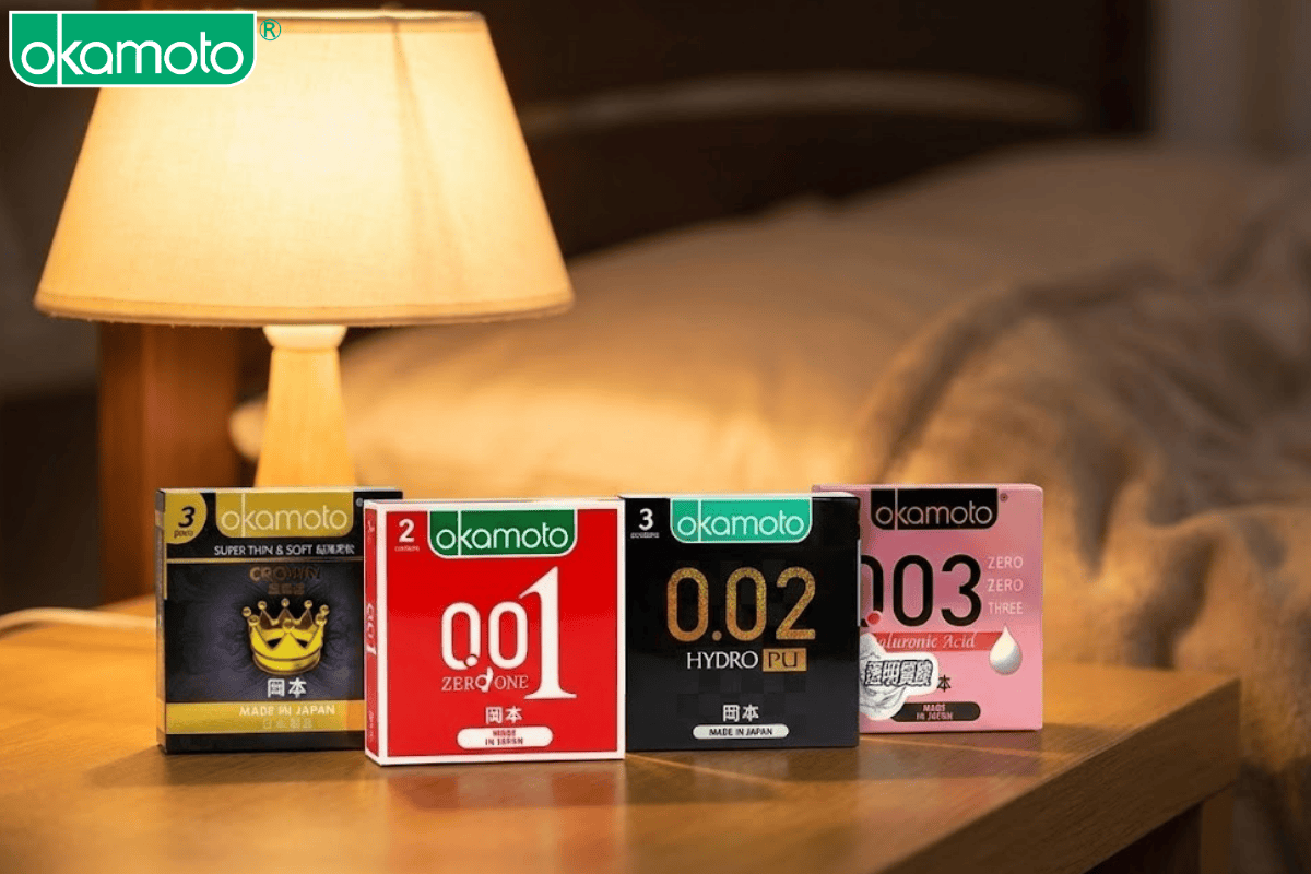Bao cao su OKAMOTO cho quan hệ an toàn trong mọi không gian