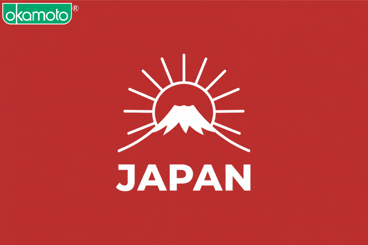 Okamoto là thương hiệu bao cao su Nhật Bản - 100% made in Japan