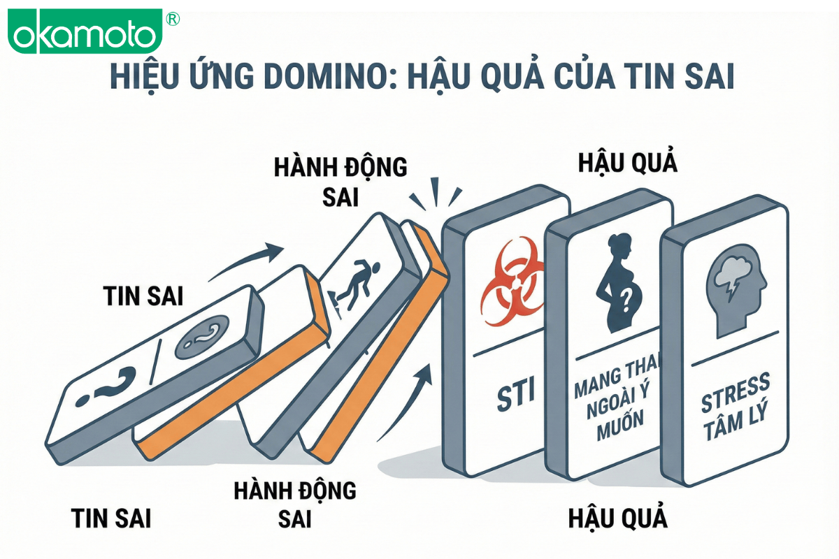 tác hại của quan niệm sai lầm về tình dục đối với sức khỏe sinh sản