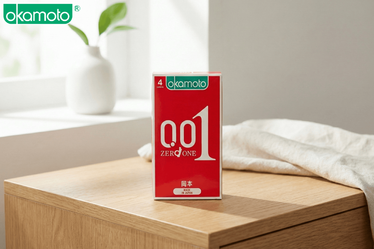 bao cao su okamoto 001 sieu mong tu nhien