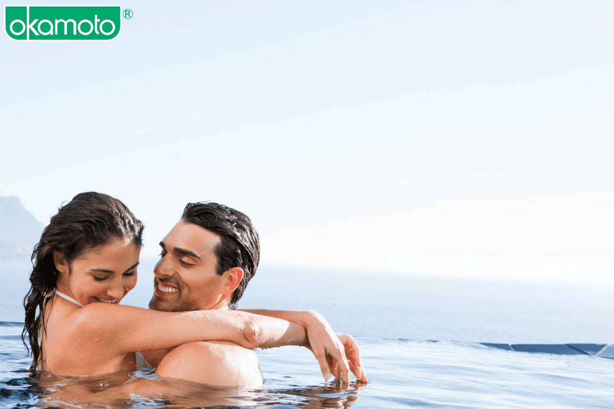 Lưu ý khi dùng bao cao su làm tình dưới nước