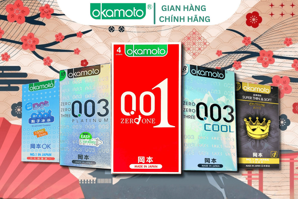 Một số sản phẩm của Okamoto