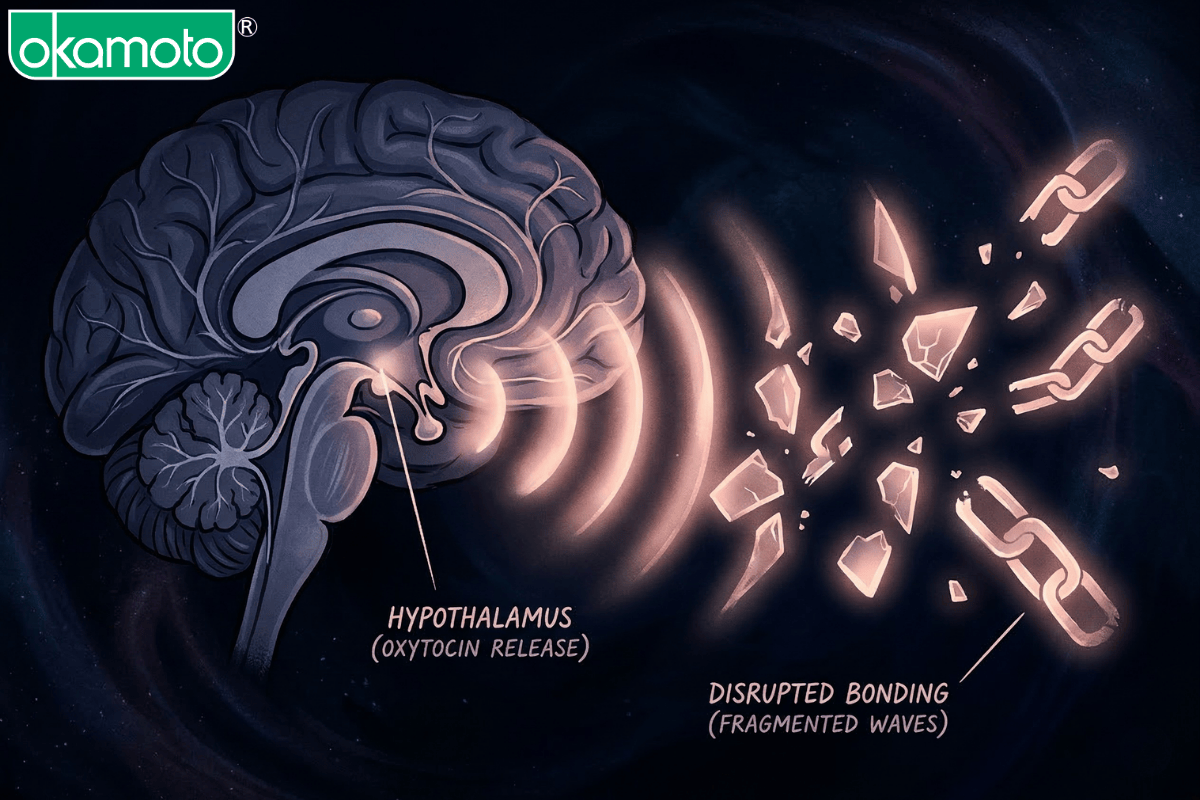Oxytocin bị rối loạn do quan hệ không gắn kết