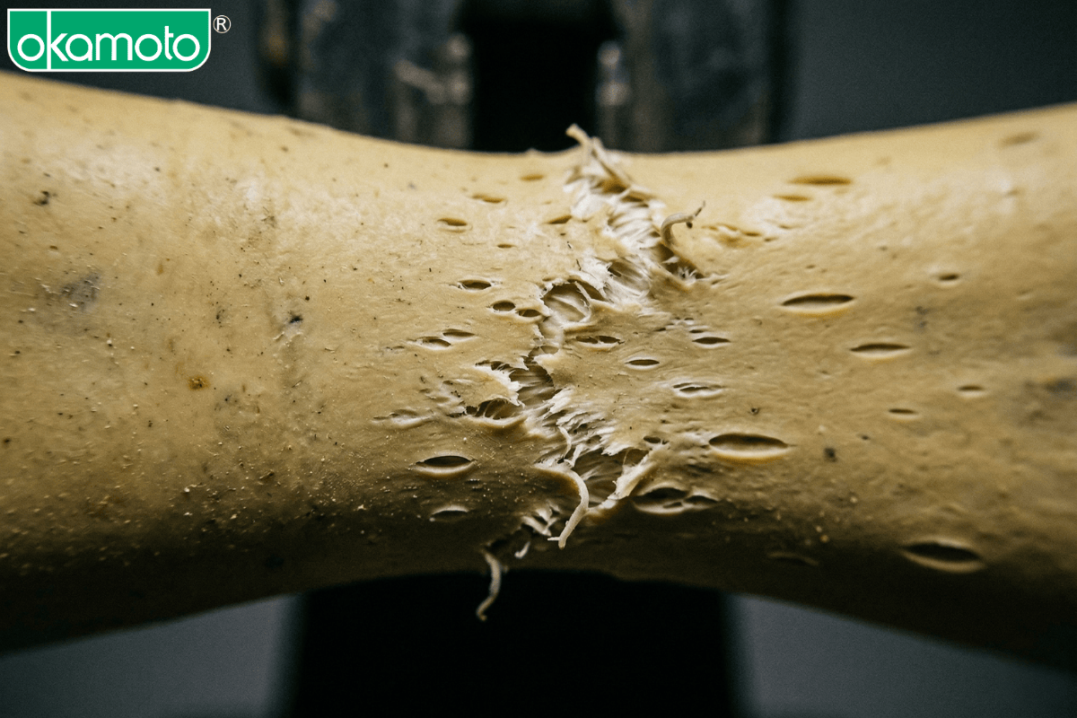 Giới hạn cấu trúc phân tử và độ bền kéo của bao cao su Latex.