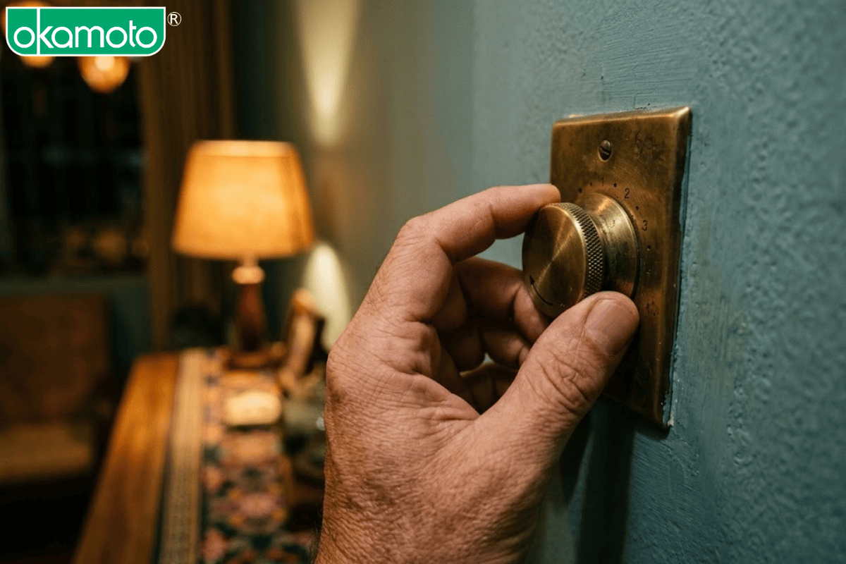 Ánh sáng mờ giúp giải phóng melatonin và mang lại cảm giác đê mê.