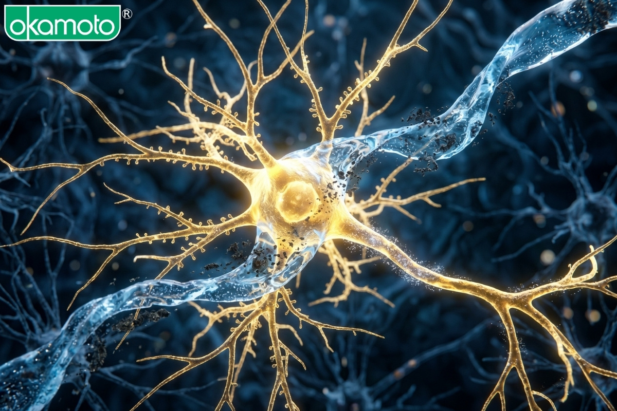 Hệ thống glymphatic dọn dẹp rác thải não bộ và tái tạo thụ thể dopamine.