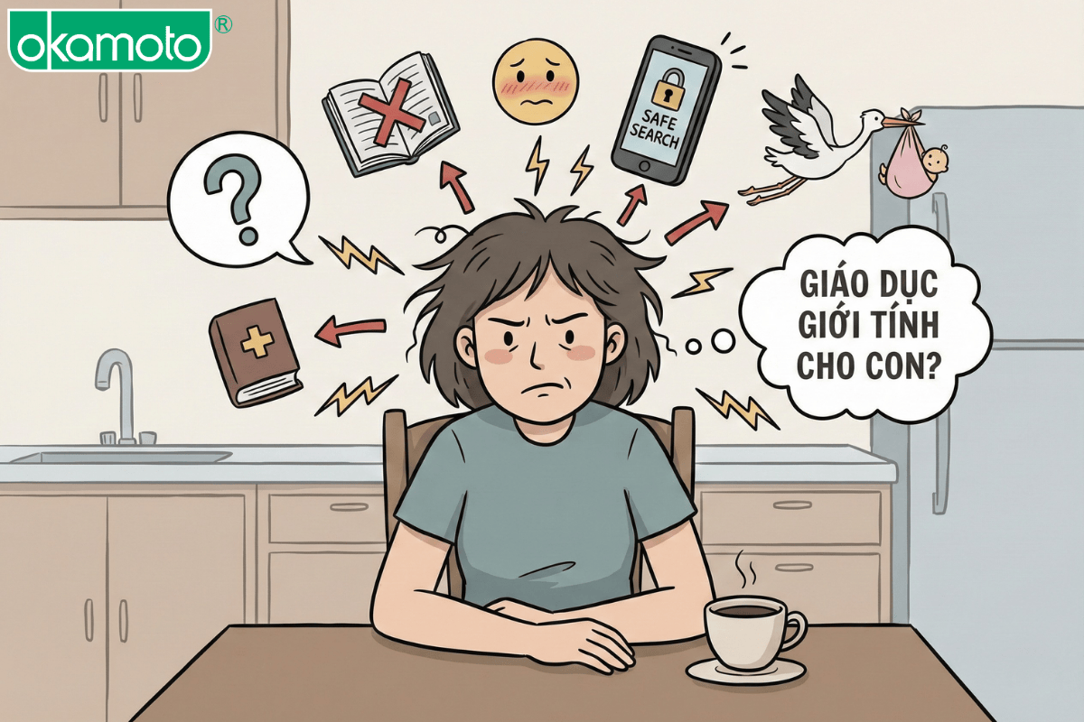 Nỗi lo của phụ huynh khi nói chuyện giới tính với con