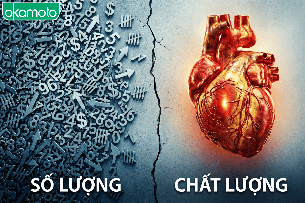 giá trị cá nhân không phụ thuộc số lượng quan hệ