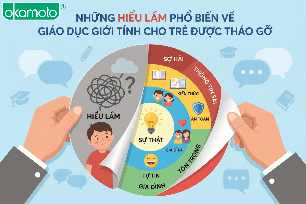 Hiểu lầm của phụ huynh về giáo dục giới tính cho trẻ