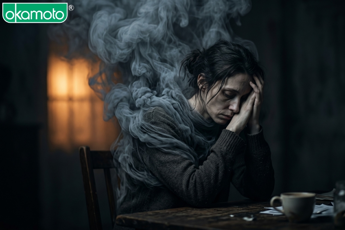 Hormone căng thẳng Cortisol gây suy giảm ham muốn và rối loạn cương dương.