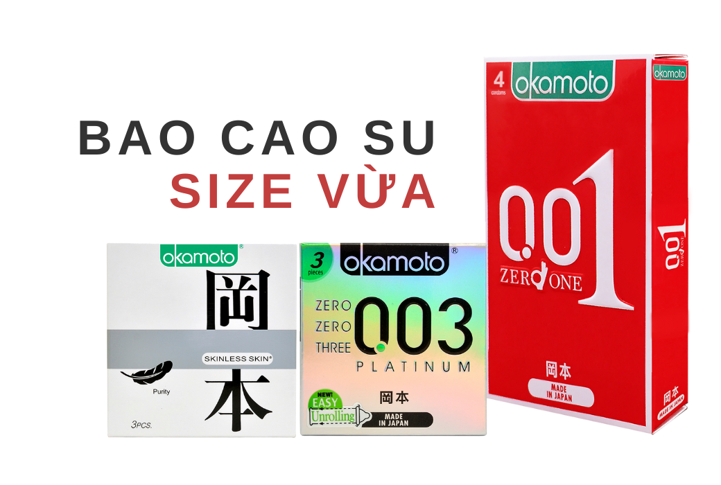 Bao cao su size vừa (Regular / Standard)