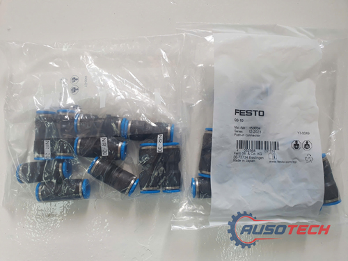 Đầu Nối Thẳng 10mm Festo QS-10 (153034)