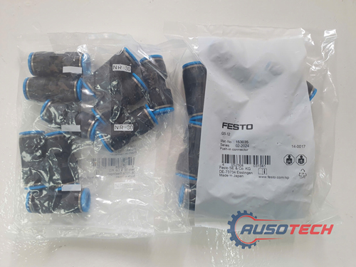Đầu Nối Thẳng 12mm Festo QS-12 (153035)