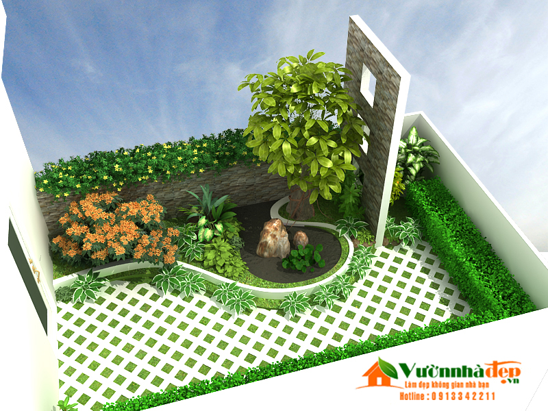 Tiểu cảnh sân thượng đẹp