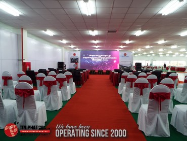 Thảm lối đi trong khu họp lễ