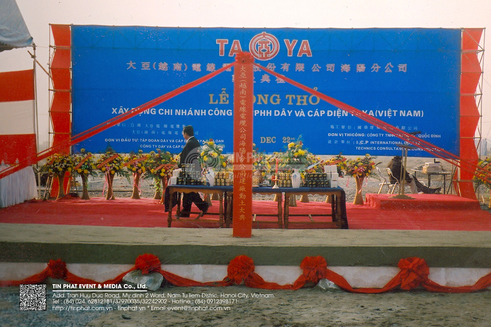 Tổ chức lễ động thổ