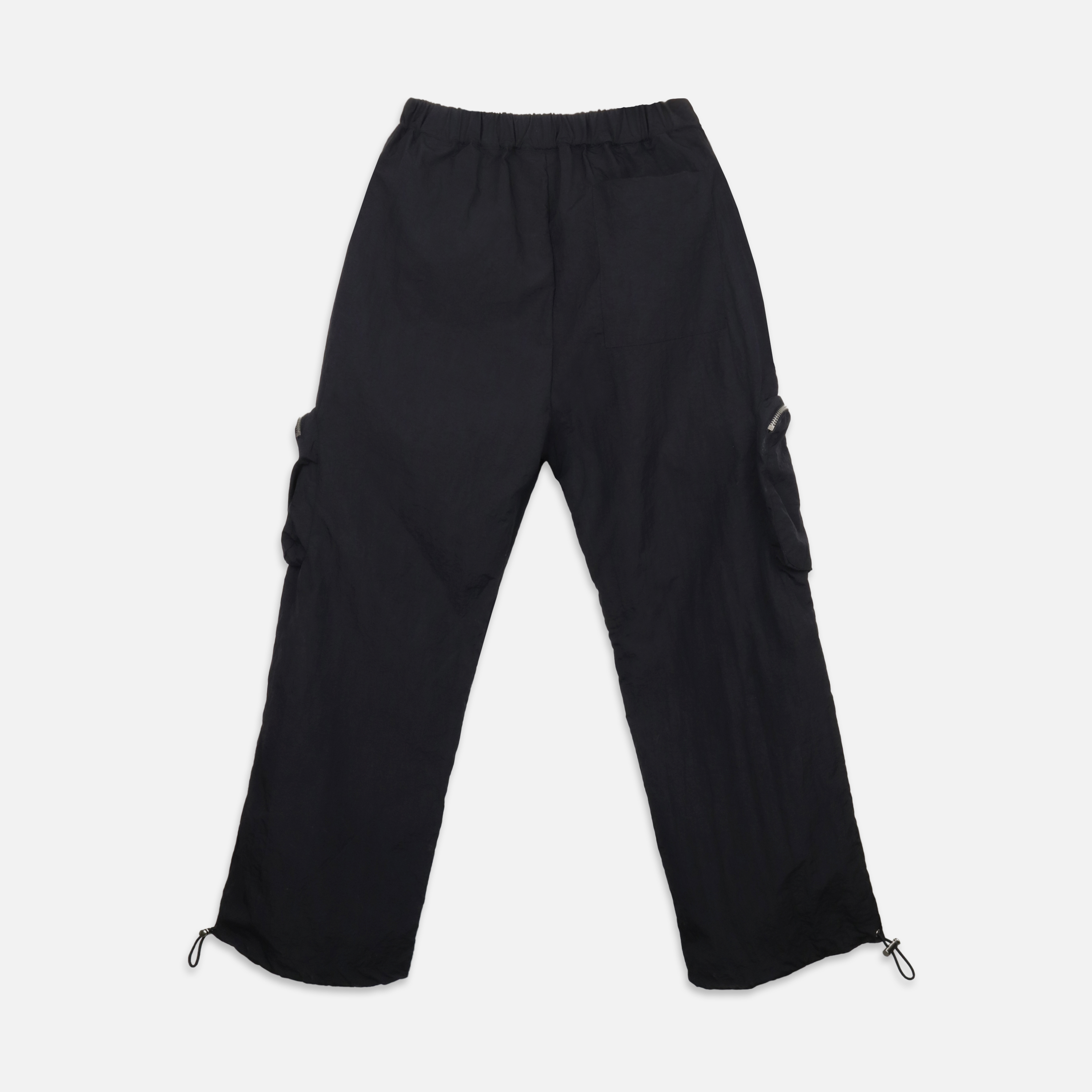 PARACHUTE CARGO PANTS - BLACK