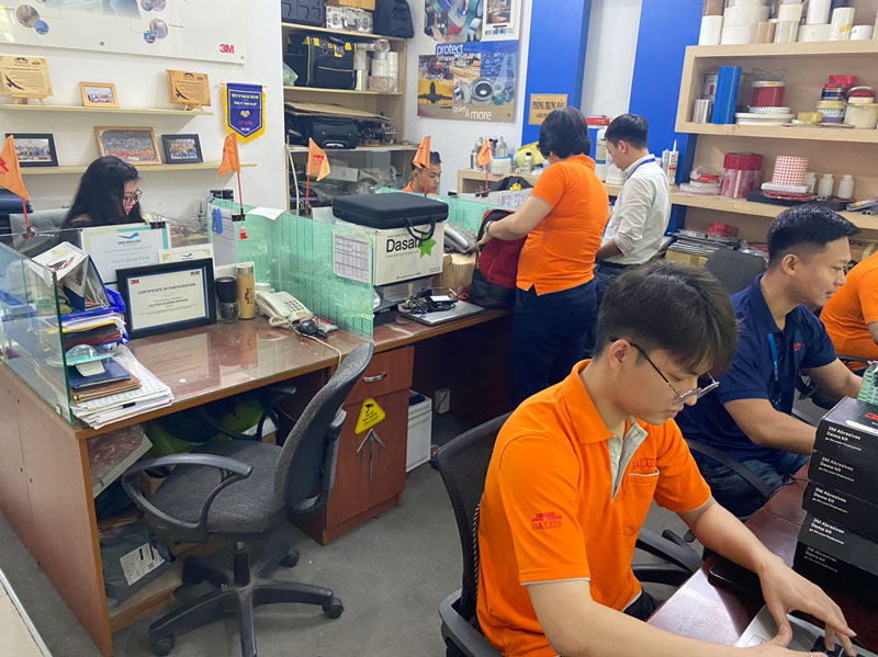 Galup xin gửi lời cảm ơn tới toàn thể nhân viên vì sự cố gắng không ngại khó khăn