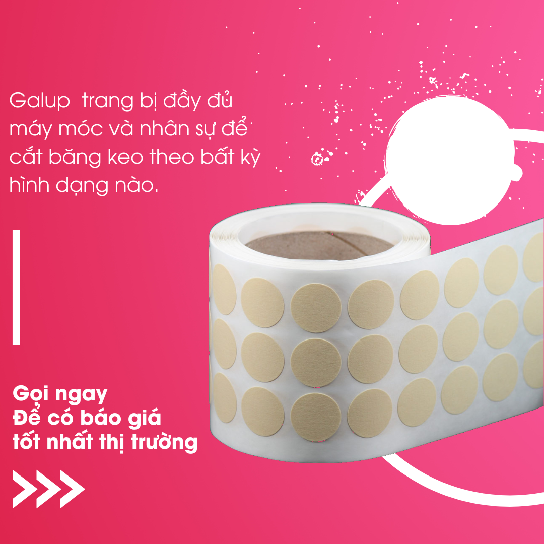 Cắt băng keo theo yêu cầu