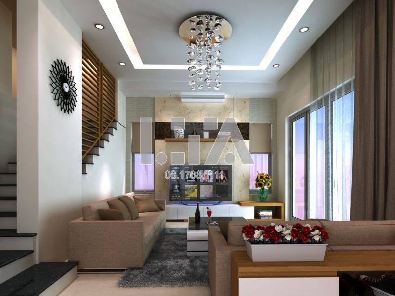 Tông màu nhẹ nhàng đơn giản nhưng không kém phần sang trọng