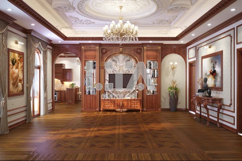 Trang trí các bức tường bằng những bức tranh nghệ thuật