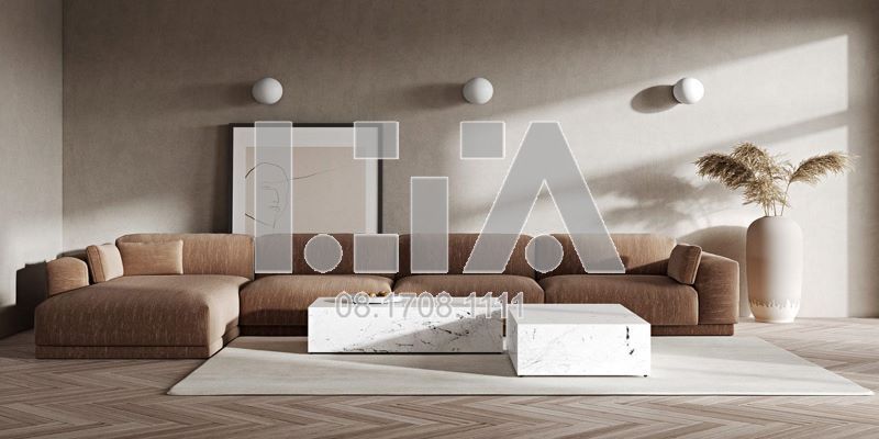 Thiết kế nội thất chung cư theo phong cách tối giản không nên quá 3 gam màu