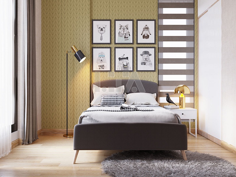 Thiết kế chung cư 1 phòng ngủ lưu ý bài trí đồ vật phù hợp