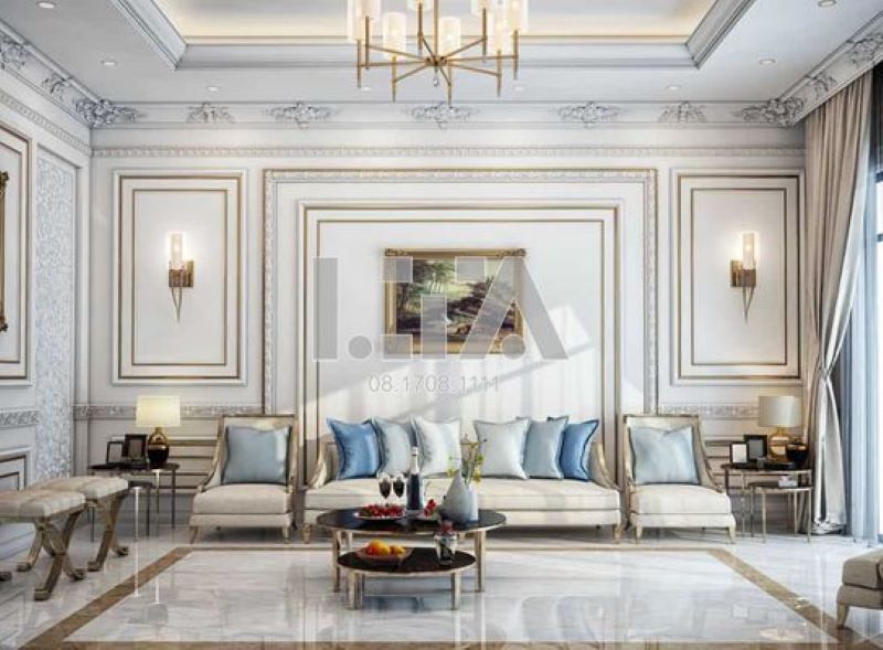 Màu sắc của nội thất tân cổ điển