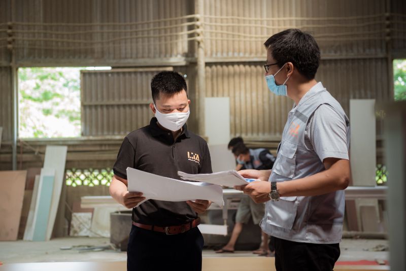 Đội ngũ nhân viên làm việc chuyên nghiệp của Ltahome