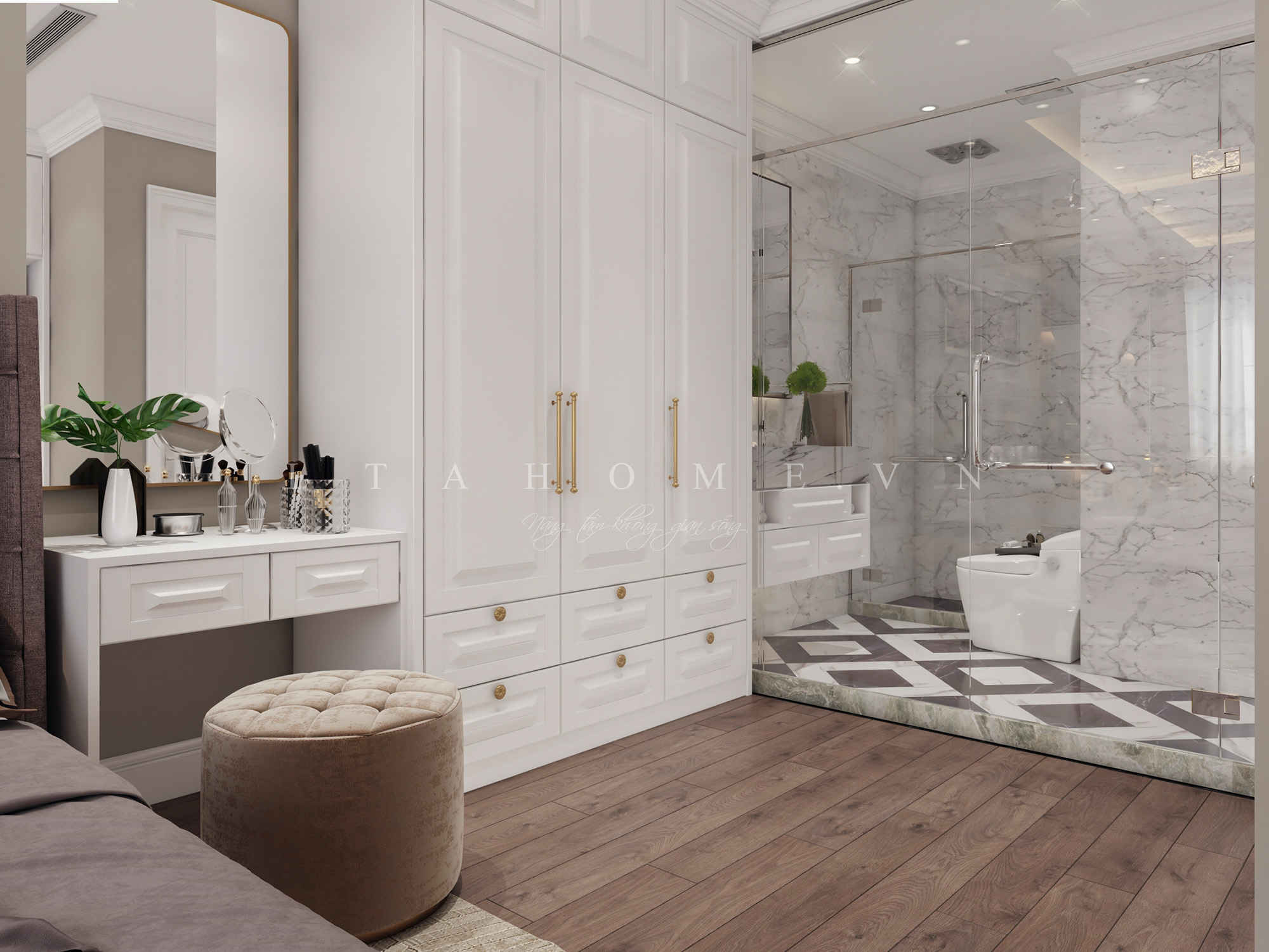 Ltahome - Đơn vị chuyên thi công nội thất chung cư tại Hà Nội