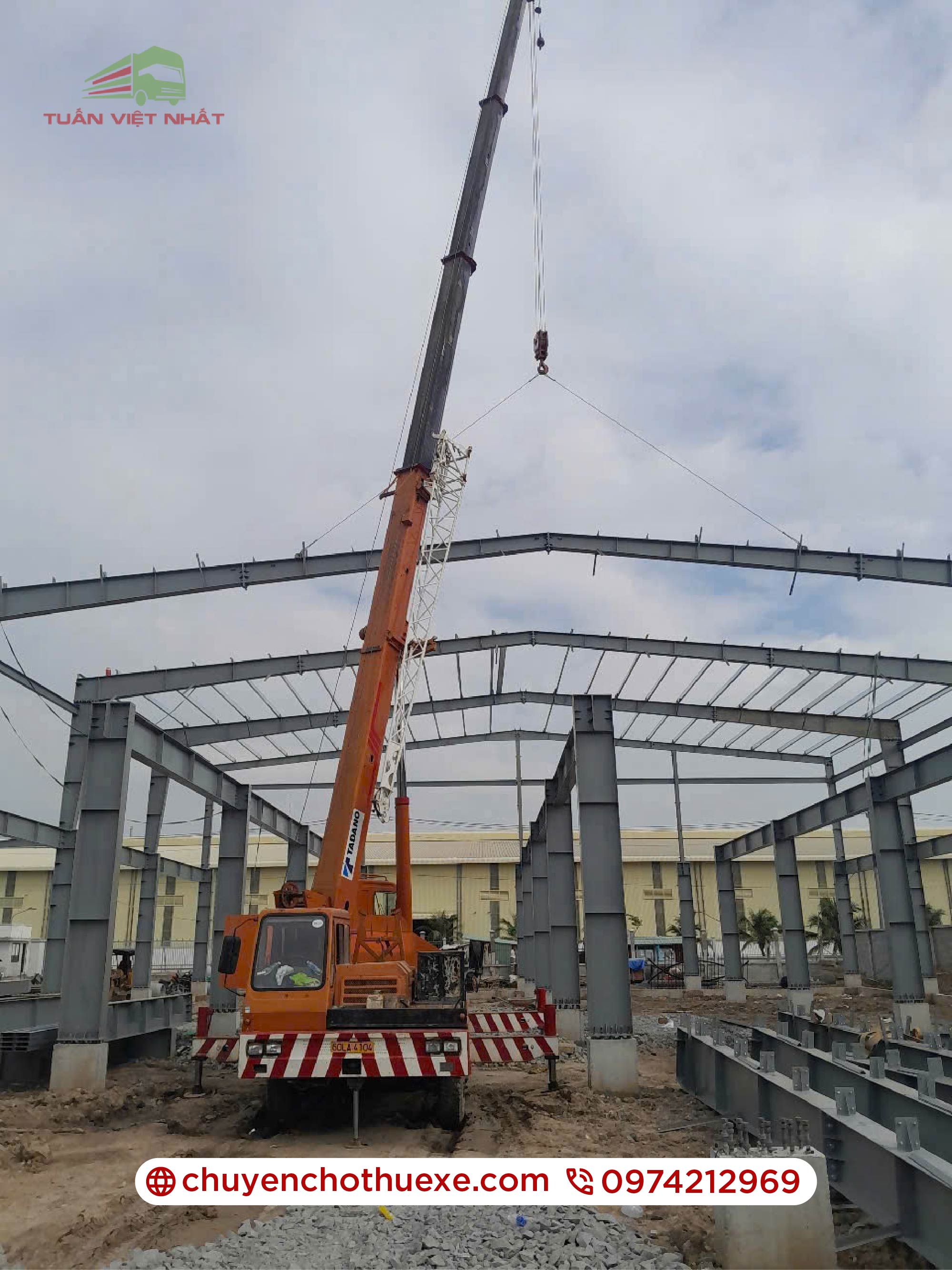 đơn vị cho thuê xe cẩu giá rẻ