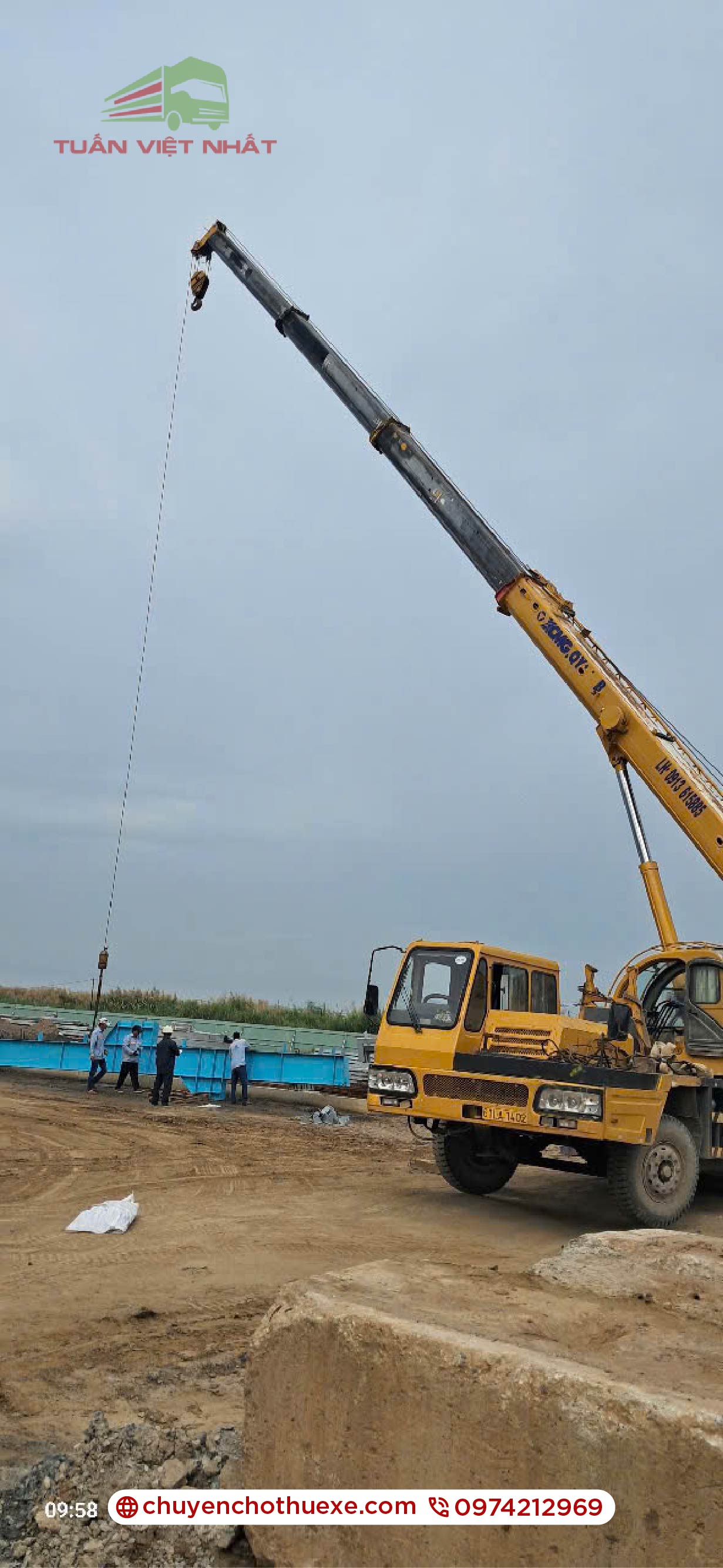 thuê cẩu giá rẻ TPHCM